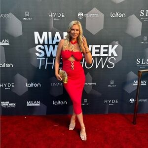 Cult Gaia Cristos Knit Dress